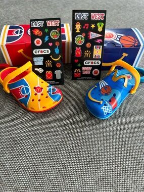 2026 McDonalds Crocs March Madness Sweet16 Collab Happy Meal Toy #2 & #6